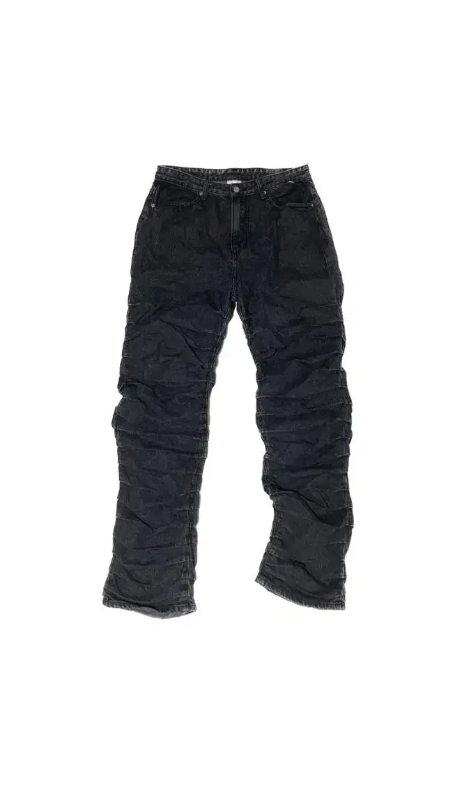 노매뉴얼 T.W Denim Pants - Washed Black